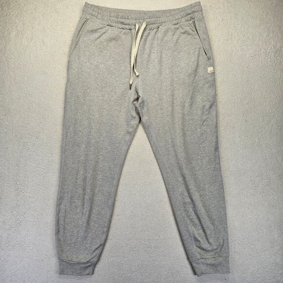 Vuori Performance Jogger Womens M DreamKnit Gray Tapered Sweatpants 26" Inseam - Picture 1 of 9
